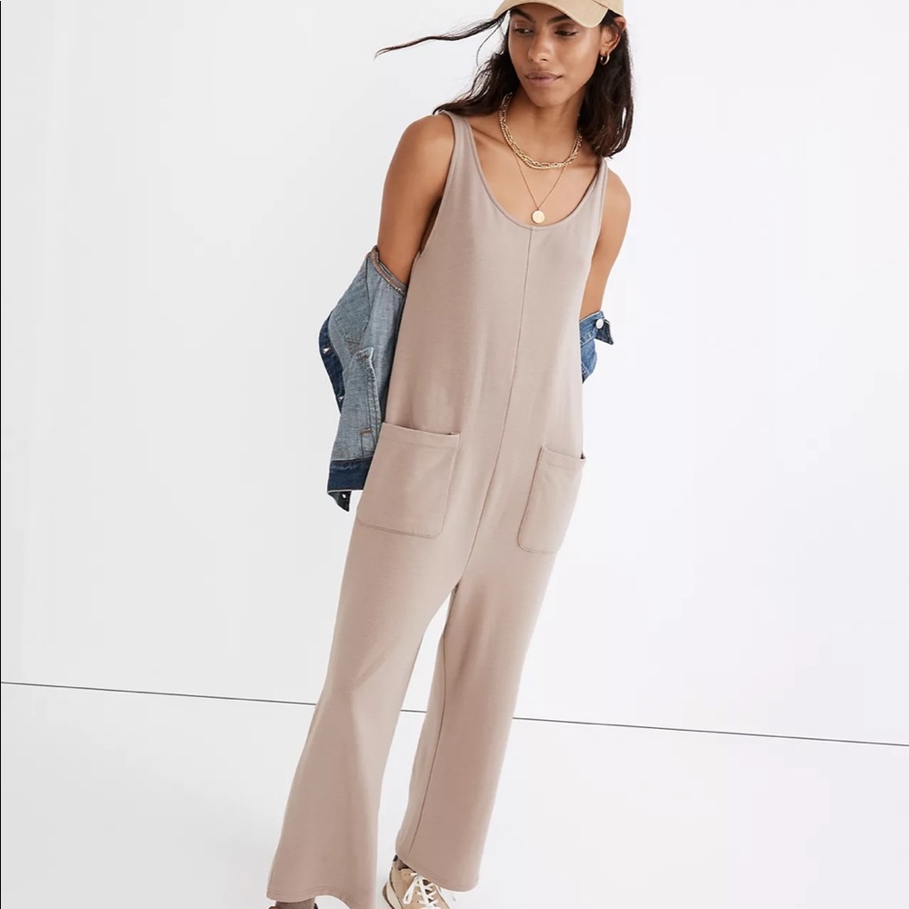 Madewell MWL Superbrushed Pull-On Jumpsuit